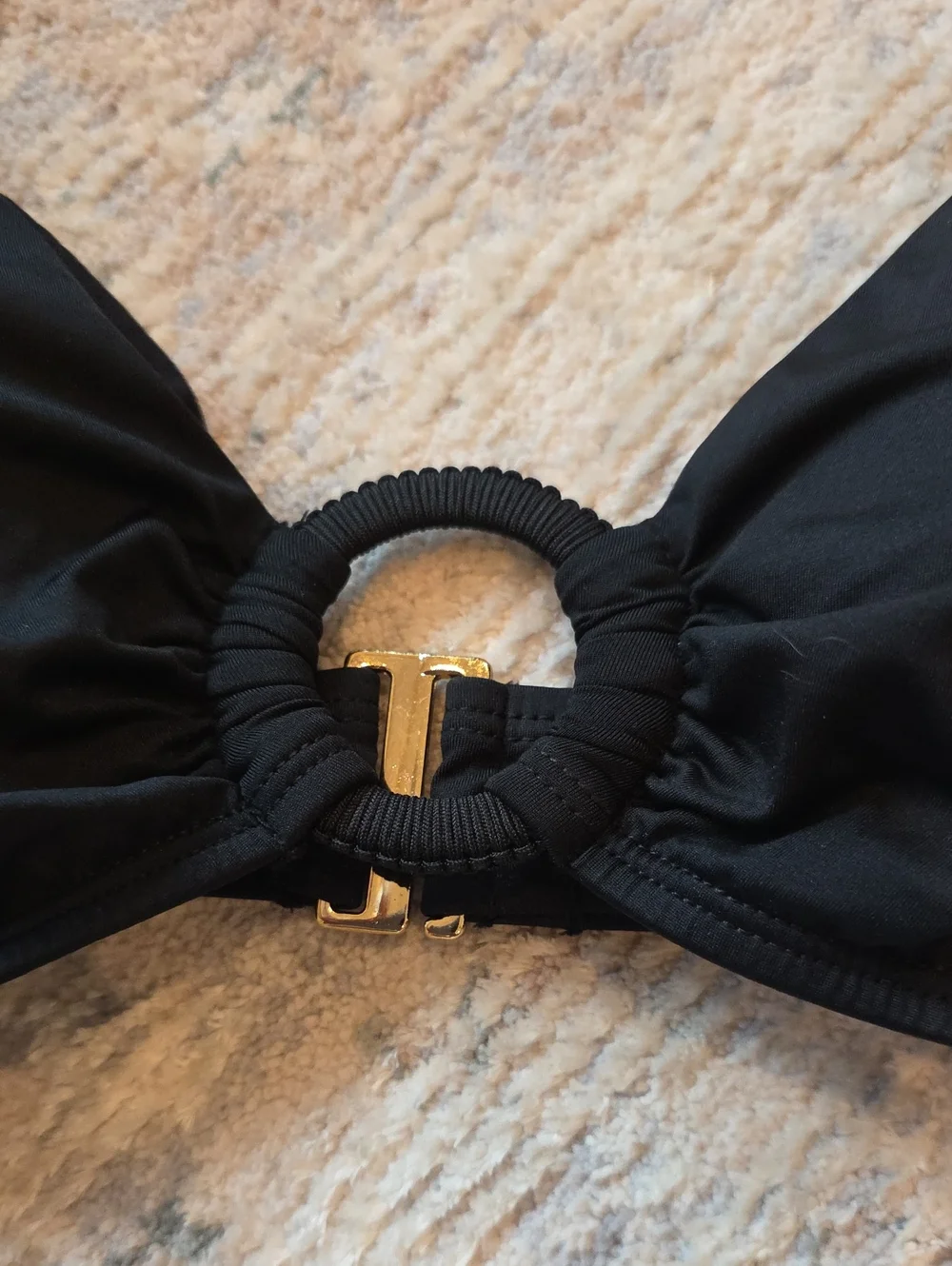 Ralph Lauren Black Swim Top